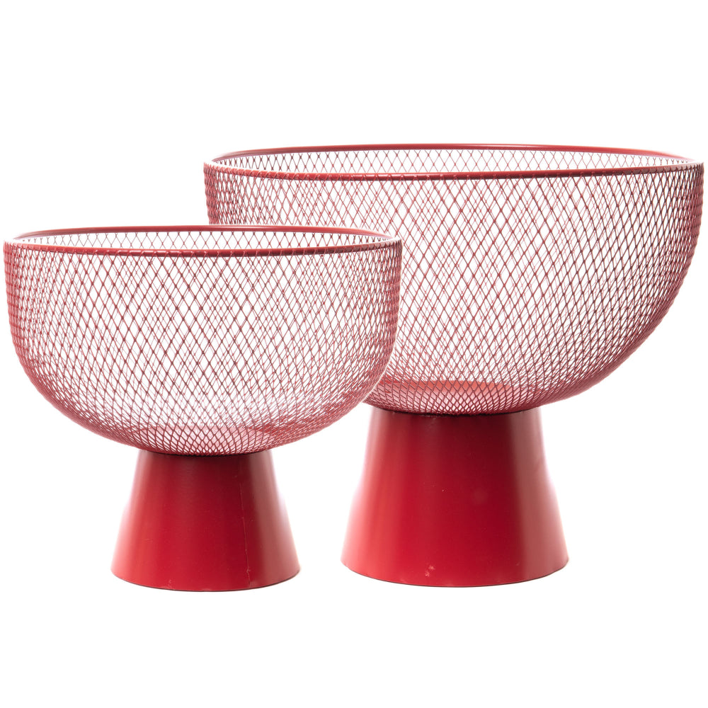 Set de 2 coupes rouges Amadeus - Mathon - 1