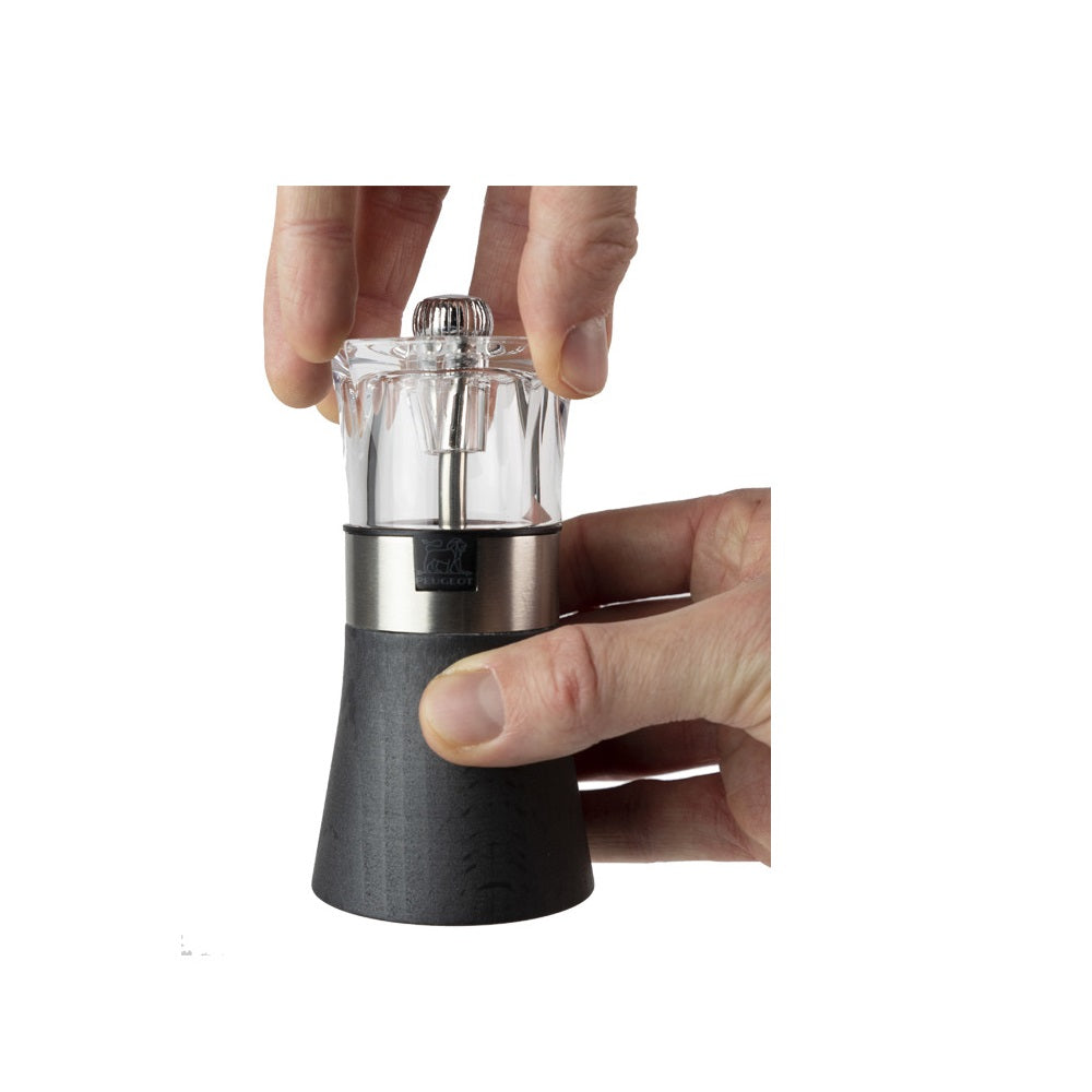 Moulin à sel 12 cm en bois graphite Oslo Peugeot - Mathon - 4