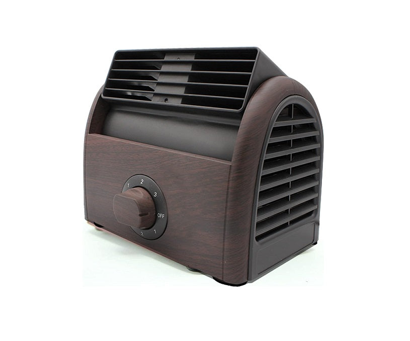 Ventilateur de Table avec 3 vitesses 30W effet bois Vendos85 - Mathon