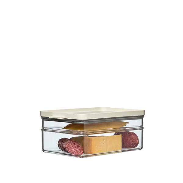 Boite de conservation 2 compartiments blanche Mepal - Mathon - 2