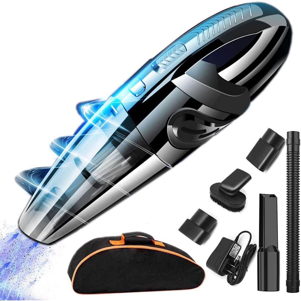 Aspirateur de table sans fil rechargeable 6500PA noir Vendos85 - Mathon