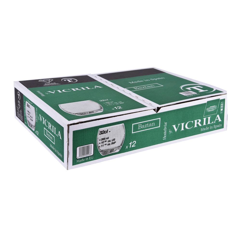 Boîte de 12 gobelets trempés  Baztan 32 cl Vicrila - Mathon - 2