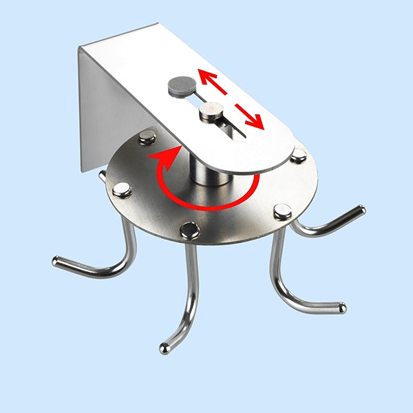 Carrousel porte-ustensiles en acier inoxydable Wenko by Maximex - Mathon - 4