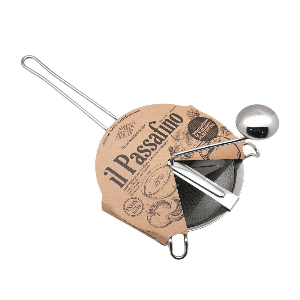 Passoire avec tamis à coulis 20 cm inox IPAC - Mathon - 2