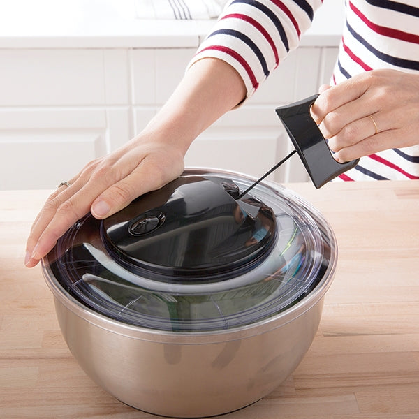 Essoreuse salade inox 25 cm 4,5 L Mathon - Mathon - 1