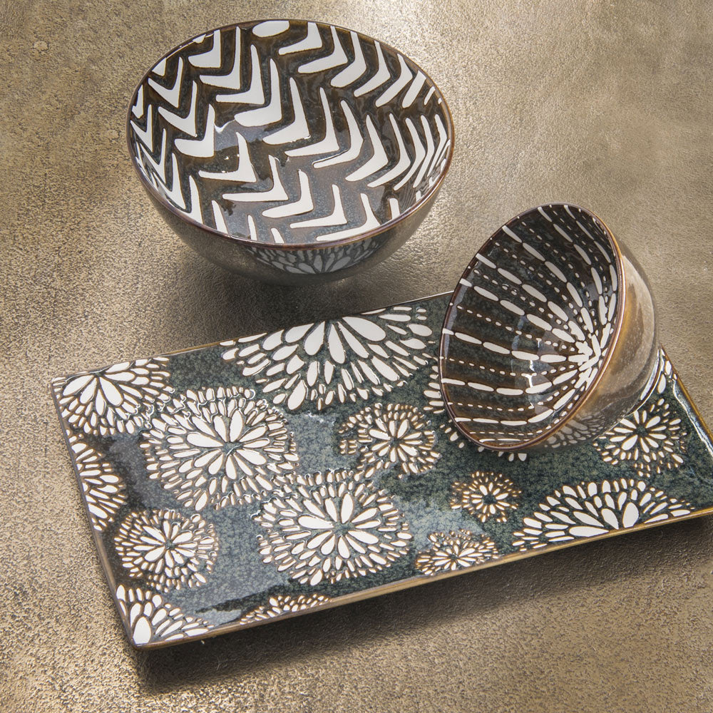 Bol penjab brun 15 cm (lot de 3) Table passion - Mathon - 2