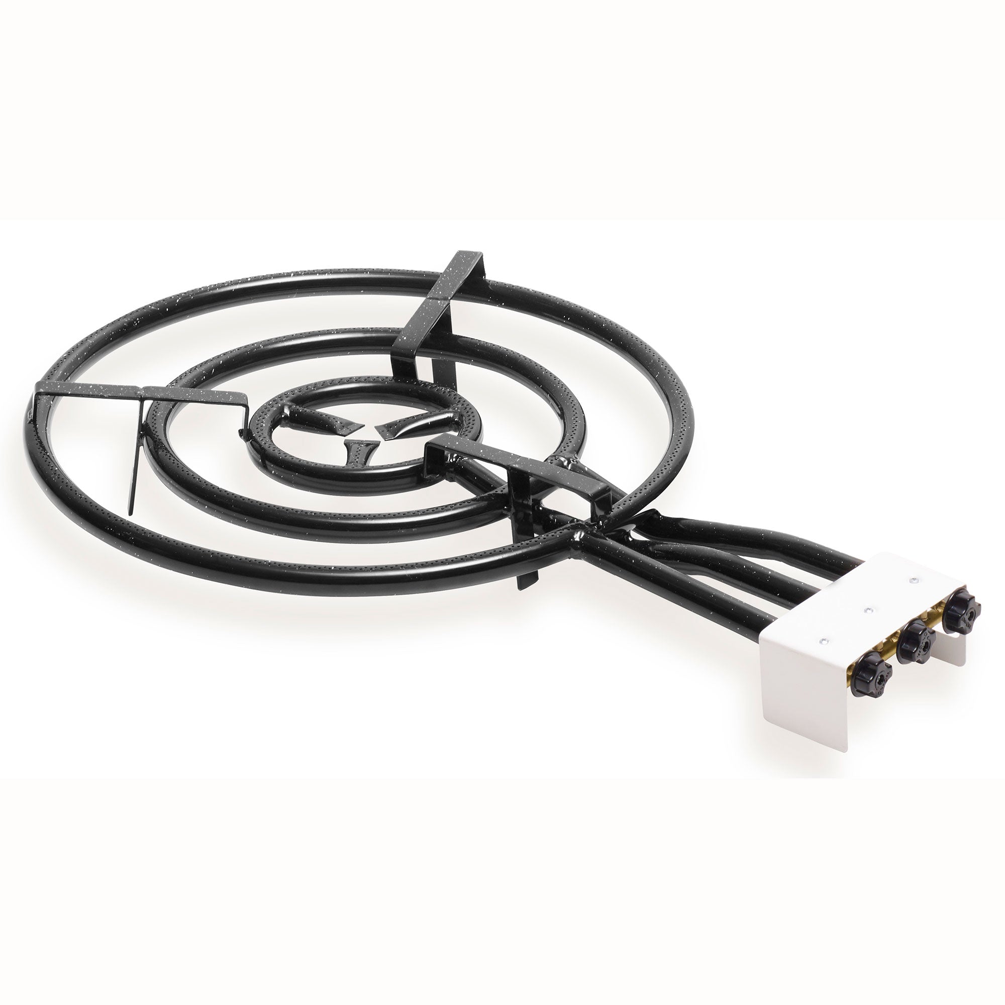 Brûleur à Gaz, Triple Anneau à Paella 60cm pour  Poêles à Paella de 30 à 90 cm Ø  Noir MOD600 Briebe - Mathon - 1
