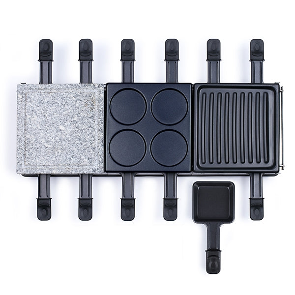 Appareil à raclette fondue 12 personnes 1650 W Livoo - Mathon - 2