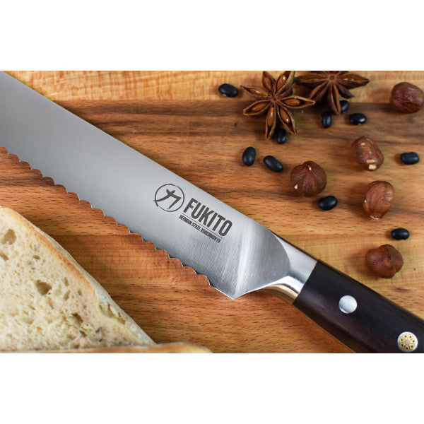 Couteau Fukito Ebene X50 modèle pain 23cm Fukito - Mathon - 4
