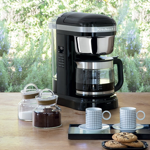 Machine à café électrique onyx 1,7 L 1100 W 5KCM1209EOB Kitchenaid - Mathon - 4
