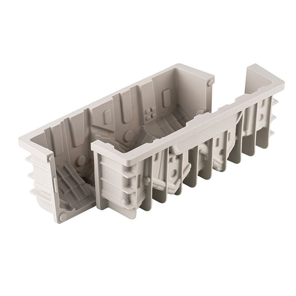 Moule à bûche 3D en silicone village enneigé Silikomart - Mathon - 4