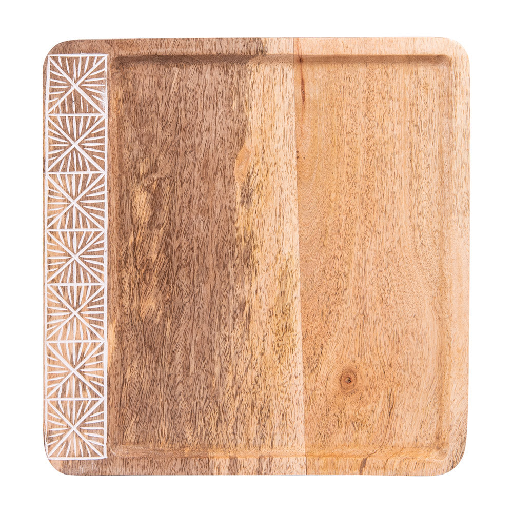 Plateau carré Spirit 36 cm Table passion - Mathon