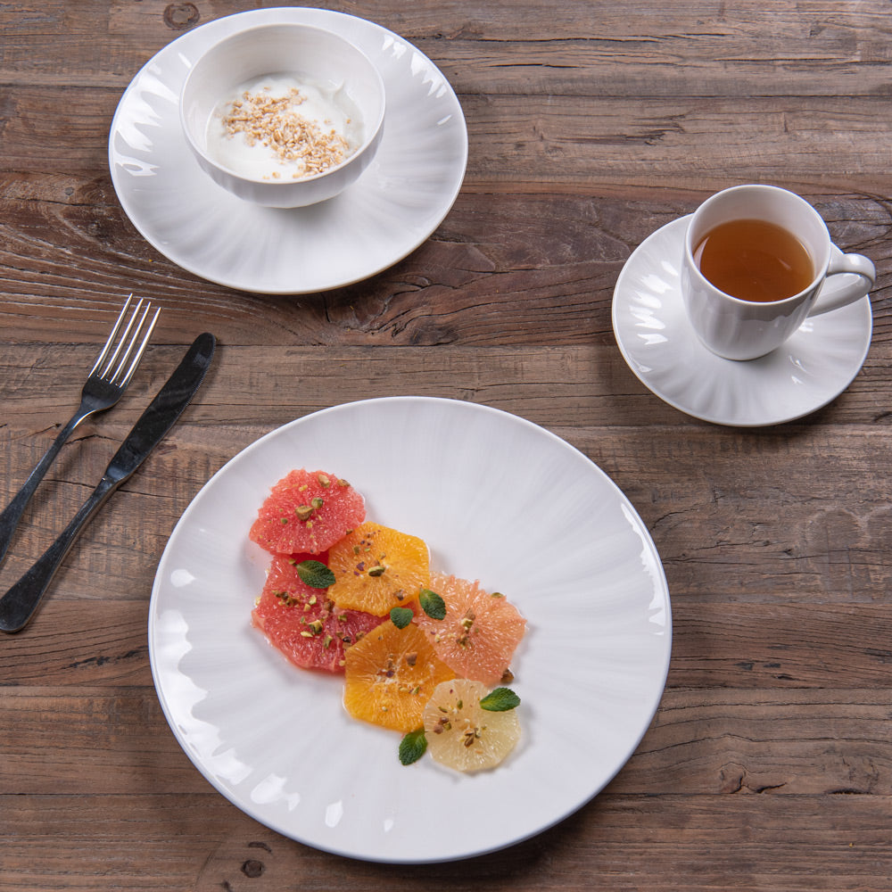 Assiette plate Emma 26,5 cm (lot de 6) Table passion - Mathon - 3