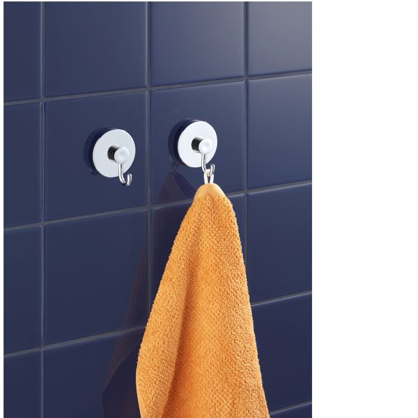 2 crochets à serviettes Vacuum Loc Wenko by Maximex - Mathon - 1