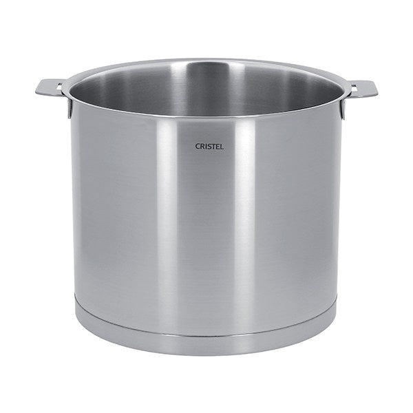 Marmite inox Strate sans manche 24 cm 9,4 L Cristel - Mathon - 1