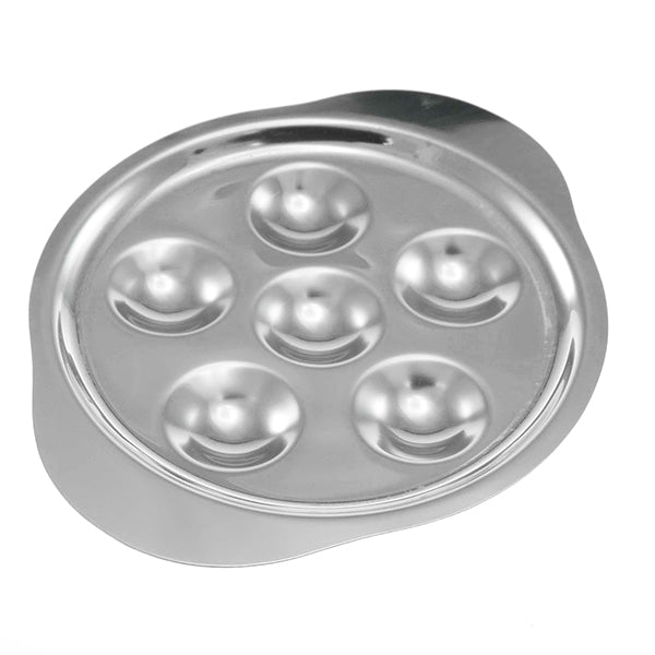 Plat à escargot 6 trous inox Lebrun - Mathon - 1