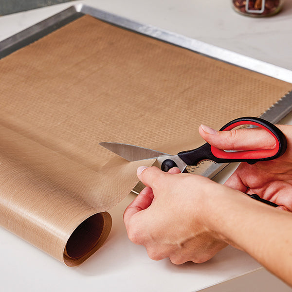 Rouleau de toile de cuisson antiadhérente découpable et réutilisable 2 m x 33 cm Mathon - Mathon - 2