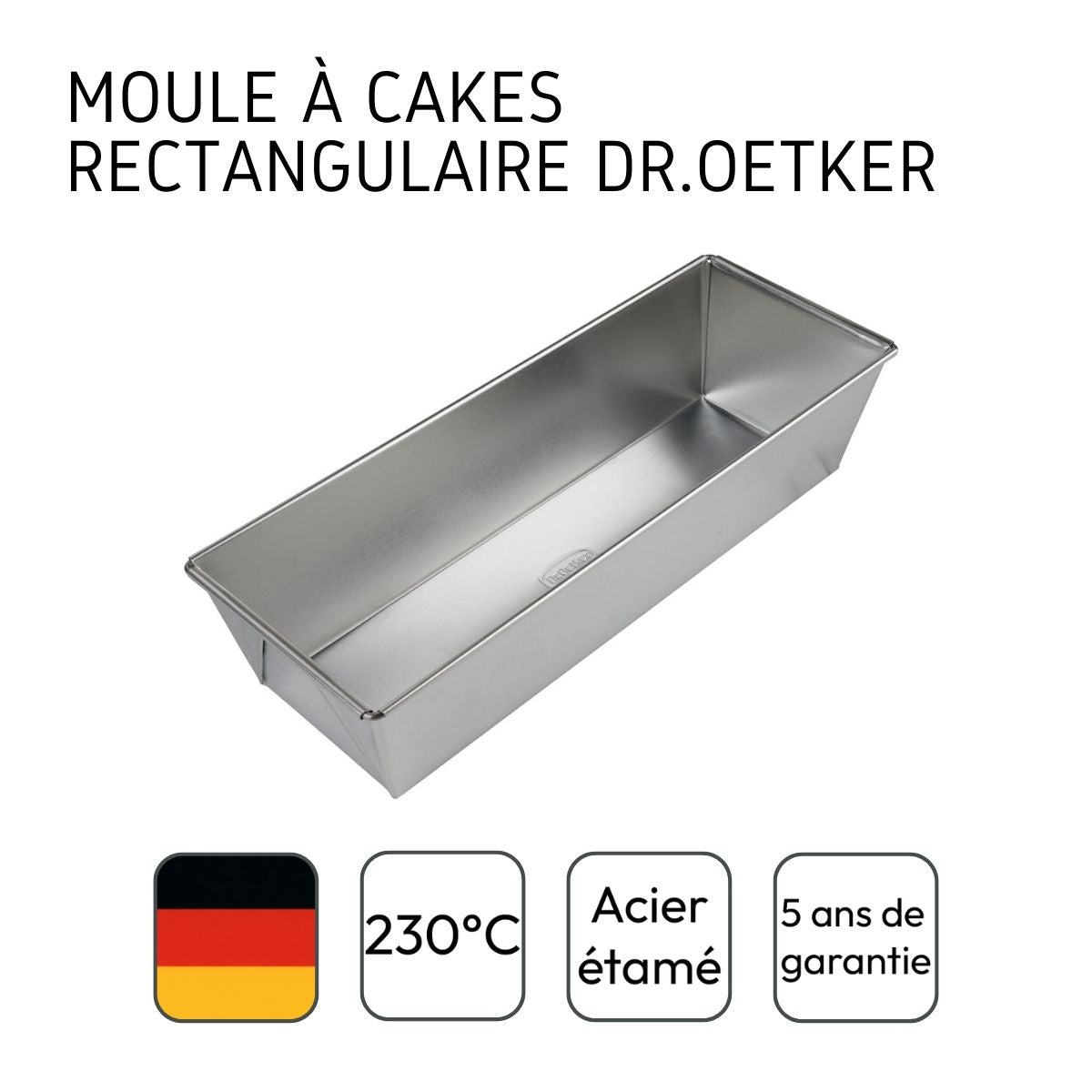 Moule à cake 30 cm Classics Dr. Oetker - Mathon - 4
