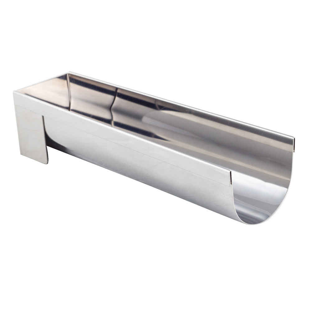 Gouttière ronde pour bûches 30x8 cm en inox De Buyer - Mathon - 1
