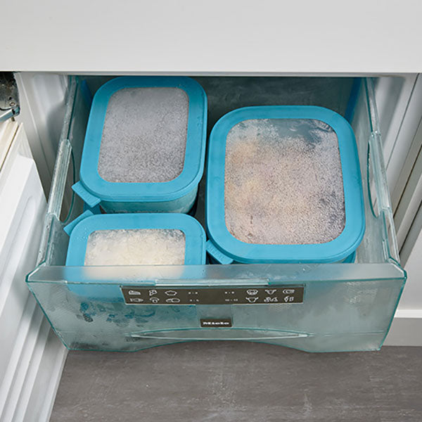 Set de 3 bols rectangulaires Cirqula Nordic White 500ml, 1000ml, 2000ml Mepal - Mathon - 2