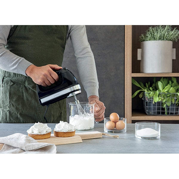 Batteur à main 9 vitesses onyx 85 W 5KHM9212EOB noir Kitchenaid - Mathon - 3