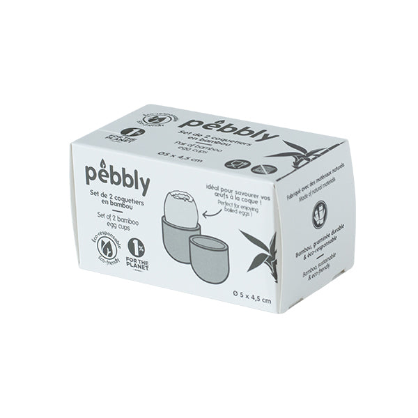 2 coquetiers en bambou Pebbly - Mathon - 4