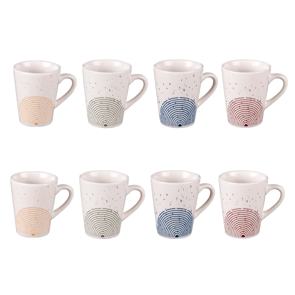 Coffret de 8 tasses 9 cl Rio Table passion - Mathon - 1