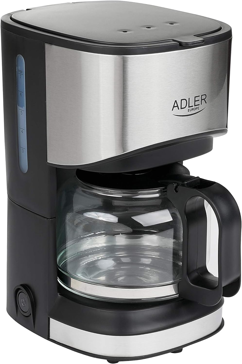cafetière électrique de 0,7L 550W gris noir Adler - Mathon