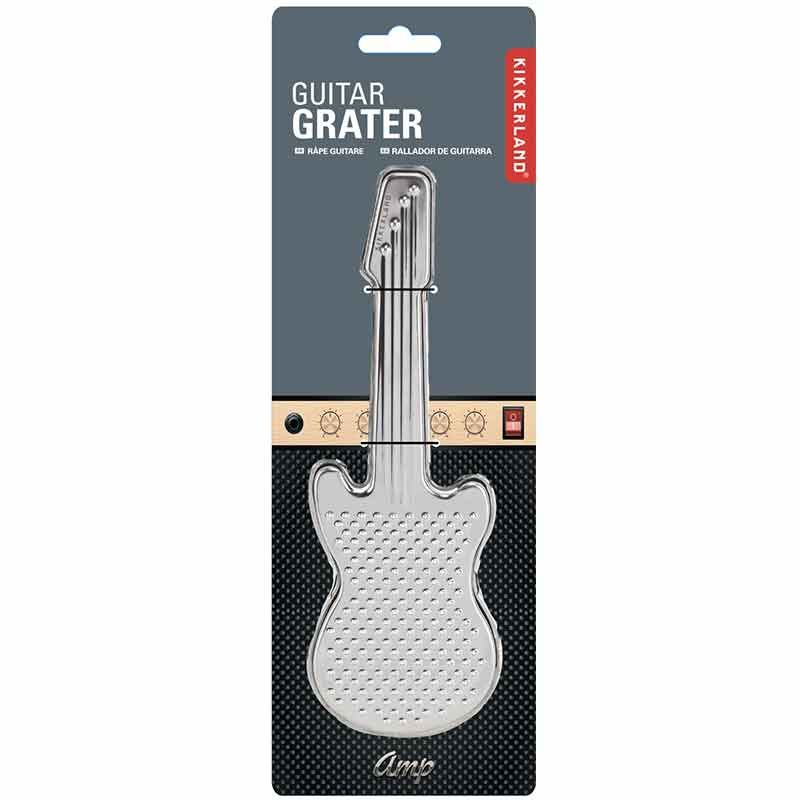 Râpe à fromage et Zesteur - Guitare Kikkerland Design - Mathon