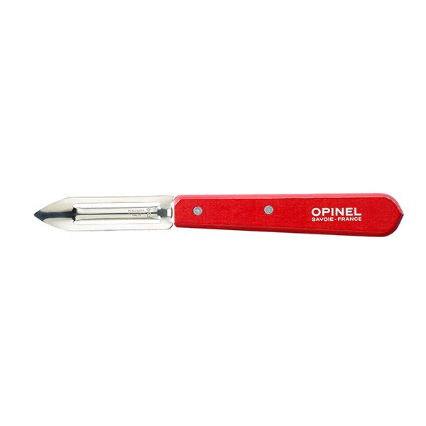 Eplucheur microdenté lame inox 6 cm coloris rouge Opinel - Mathon - 1