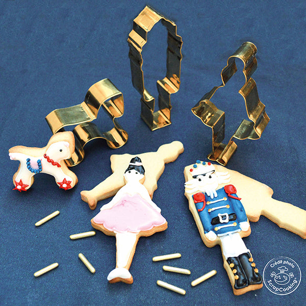 3 emporte-pièces Casse-Noisette Scrapcooking - Mathon - 3