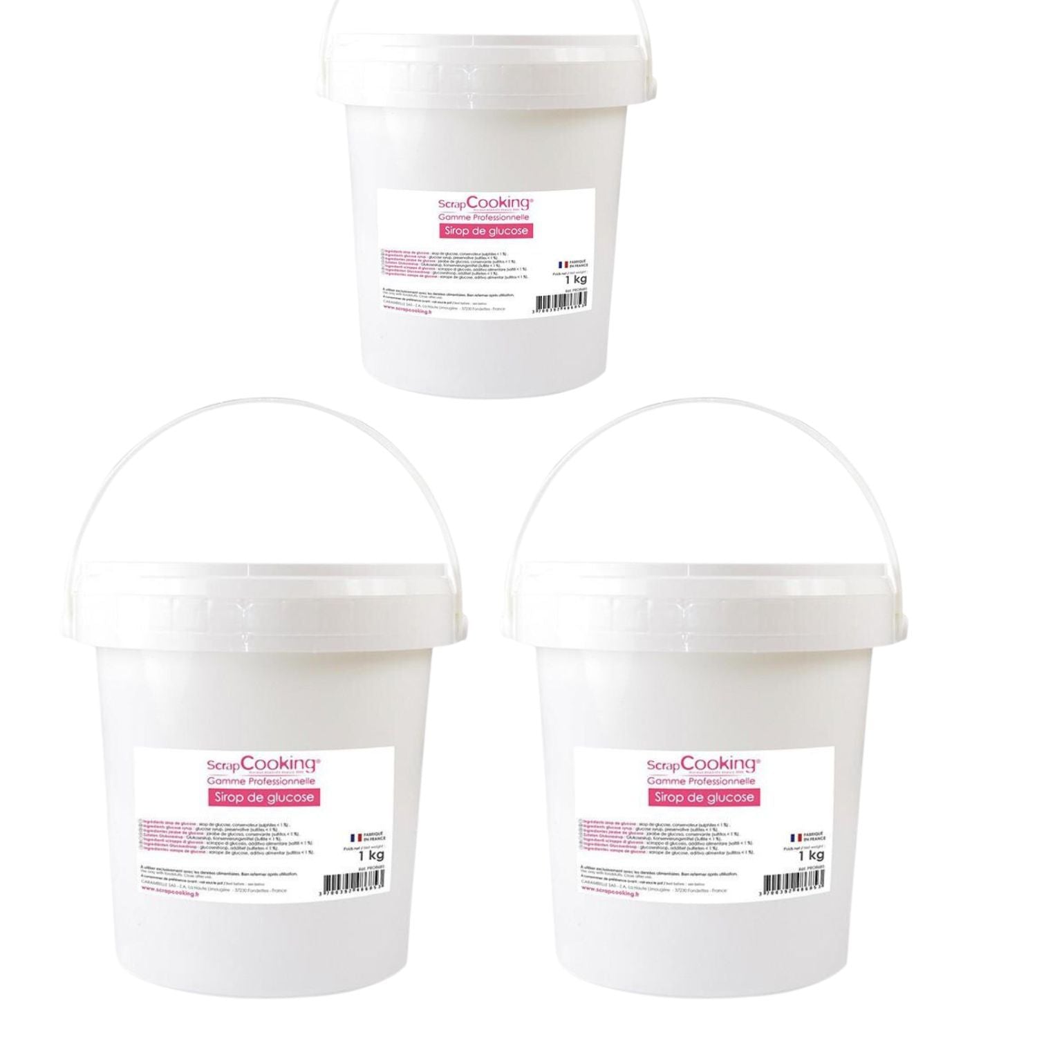 Sirop de glucose 3 kg Scrapcooking - Mathon