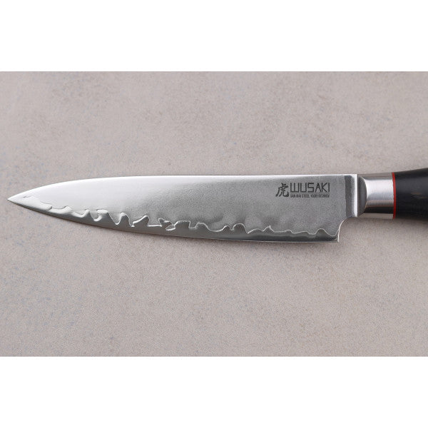 Couteau modèle universel Wusaki Fujiko Black 12cm manche en pakka Wusaki - Mathon - 2