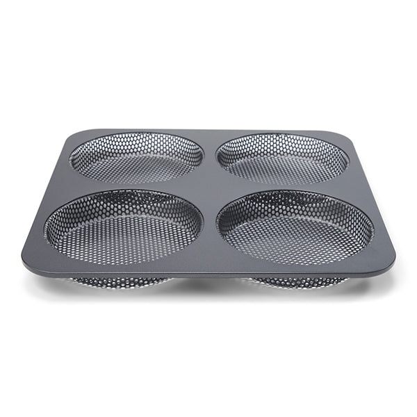 Moule perforé 4 pains burger Patisse - Mathon - 1