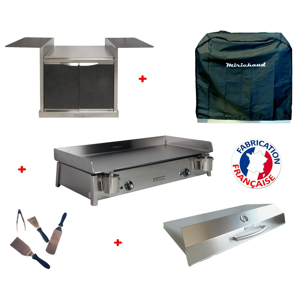 Pack plancha électrique Anthéa E870 + Meuble complet - Planchaelec - Mathon - 1