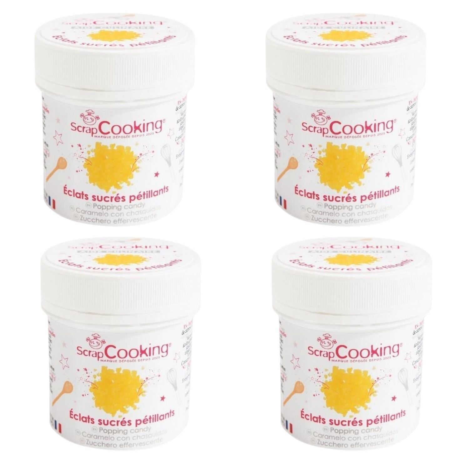 Eclats sucrés pétillants 200 g Scrapcooking - Mathon