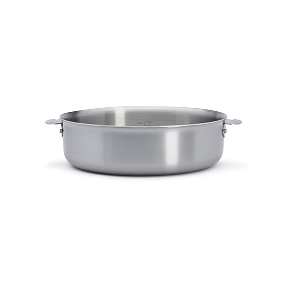 Sauteuse droite tout inox Alchimy Loqy sans manche 28 cm De Buyer - Mathon - 3