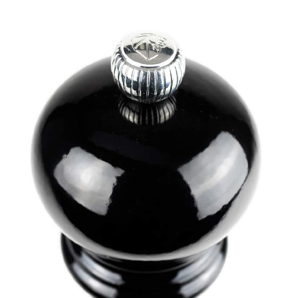 Moulin à sel 18 cm en bois laqué noir Paris u