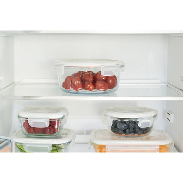 Plat boite ronde en verre 950 ml Pebbly - Mathon - 3