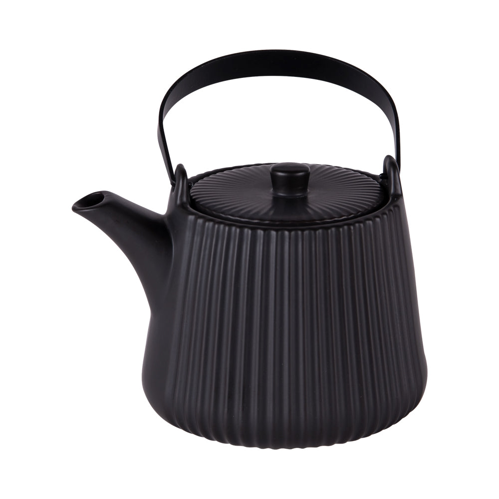 Théière Tiao 1L noir avec filtre Table passion - Mathon - 1