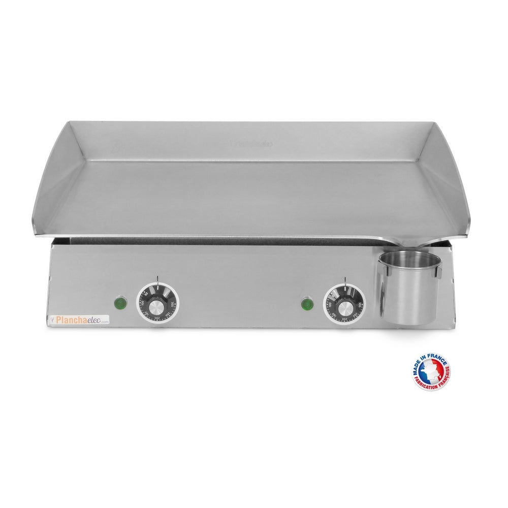 Plancha électrique Lux 600 - Inox - 2400 W Planchaelec - Mathon - 2