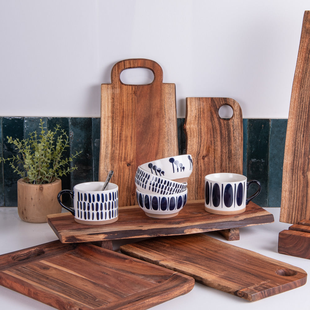 Planche à découper Wild avec poignée 50x25 cm Table passion - Mathon - 3