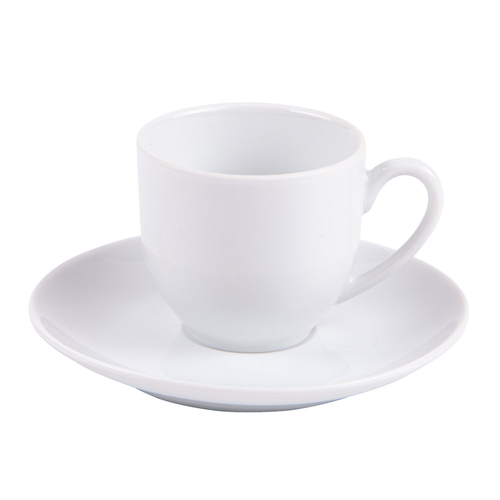 Tasse à café et sa soucoupe 10 cl Alaska (lot de 2) Table passion - Mathon