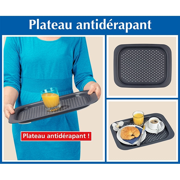 Plateau de service antidérapant 41,5 cm Wenko by Maximex - Mathon - 4