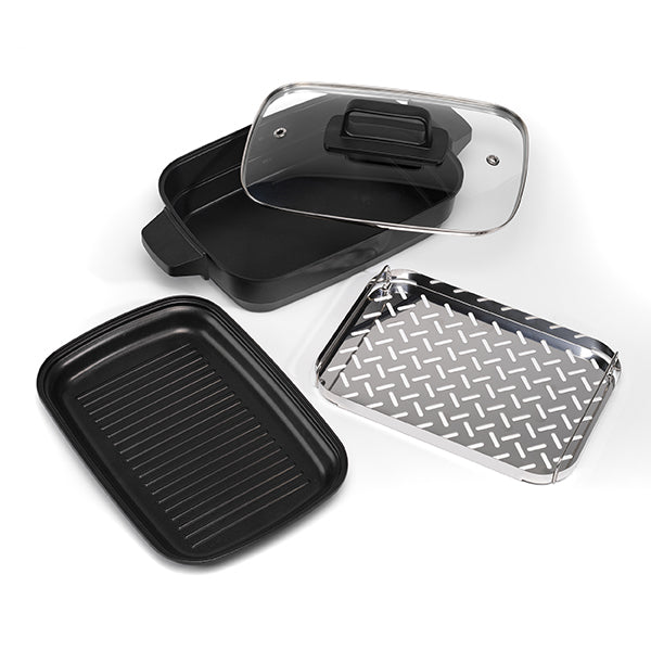 Multicuiseur électrique Cooking 4,7 L 1400 W bleu nuit Cuisinart - Mathon - 3