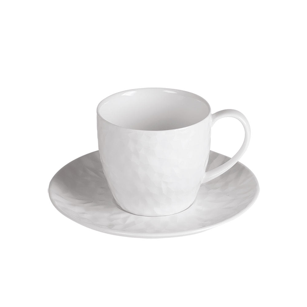 Tasse à thé et sous tasse Oasis 21 cl (lot de 2) Table passion - Mathon