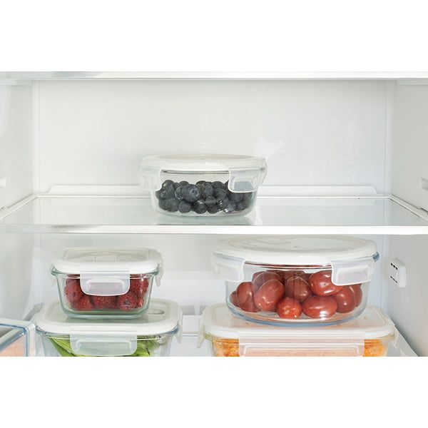 Boîte ronde en verre 400ml Pebbly - Mathon - 2