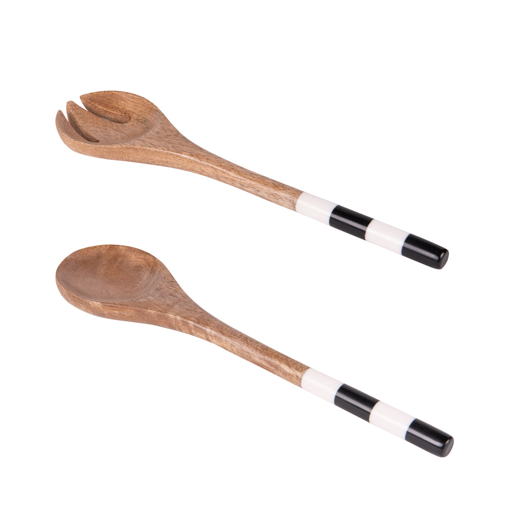 Couverts à salade Sinji 30 cm Table passion - Mathon