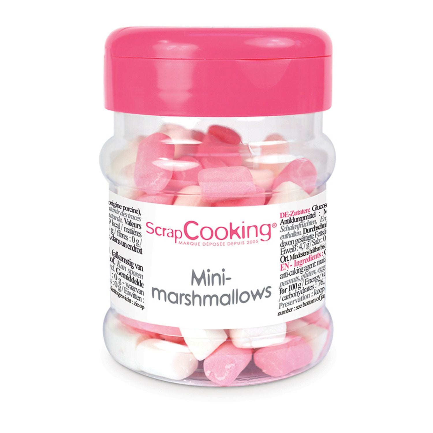 Pot de mini-marshmallows - 40 g Scrapcooking - Mathon