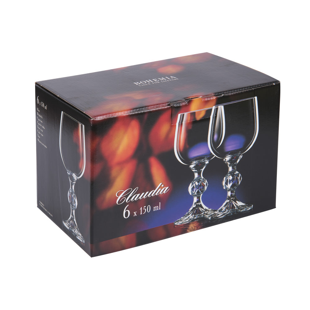 Verre à vin Claudia Panto 15 cl (lot de 6) Table passion - Mathon - 2